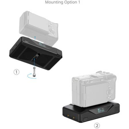 SmallRig 4826 CB75 - podstawa aparatu 2w1, wbudowany akumulator, opcje montażu